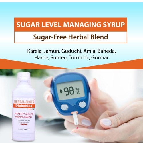 Sugar Control Syrup - Diabohills shots